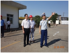 和順油庫迎接湘潭高新區(qū)安全生產(chǎn)專項檢查